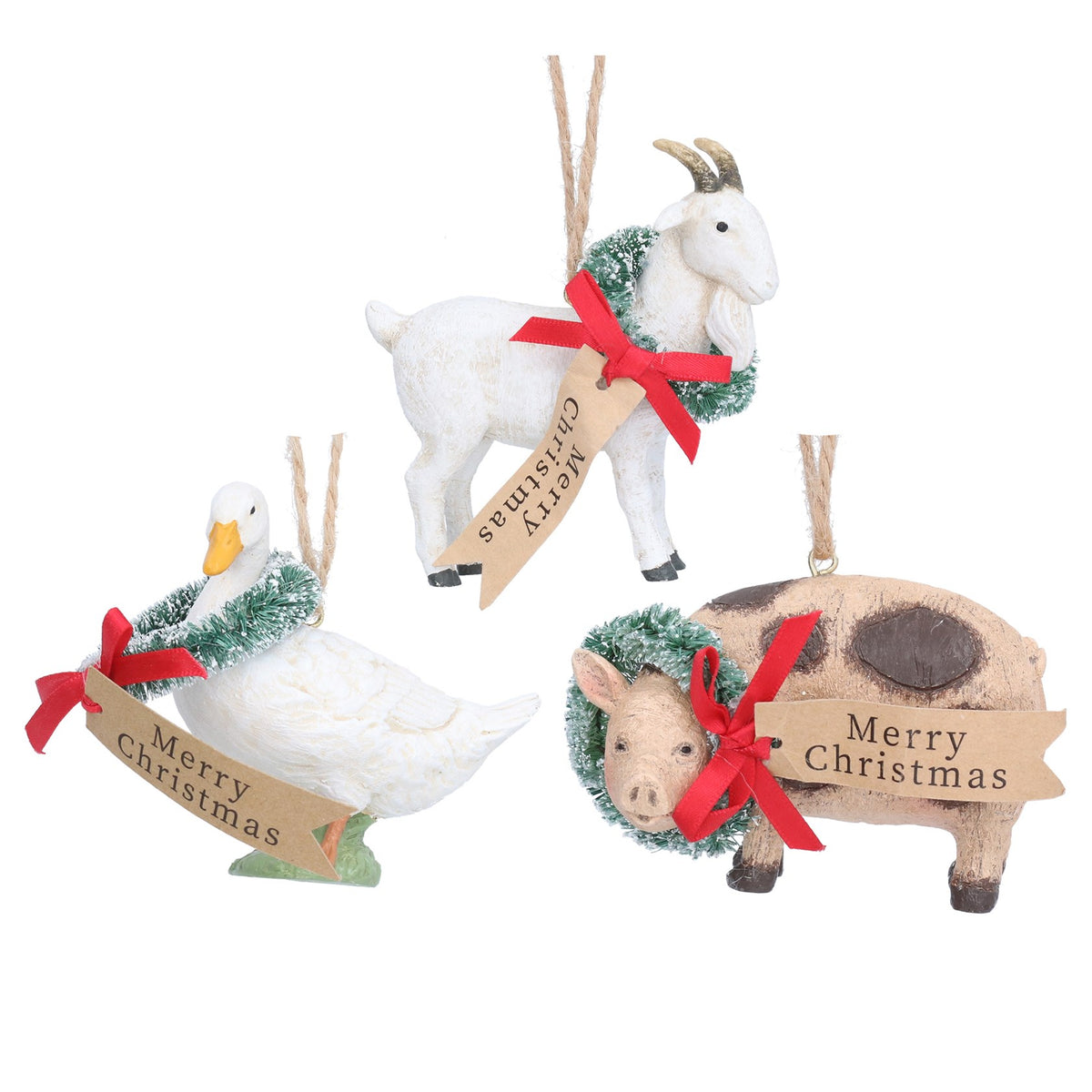 Goat/Goose/Pig Tree Decoration