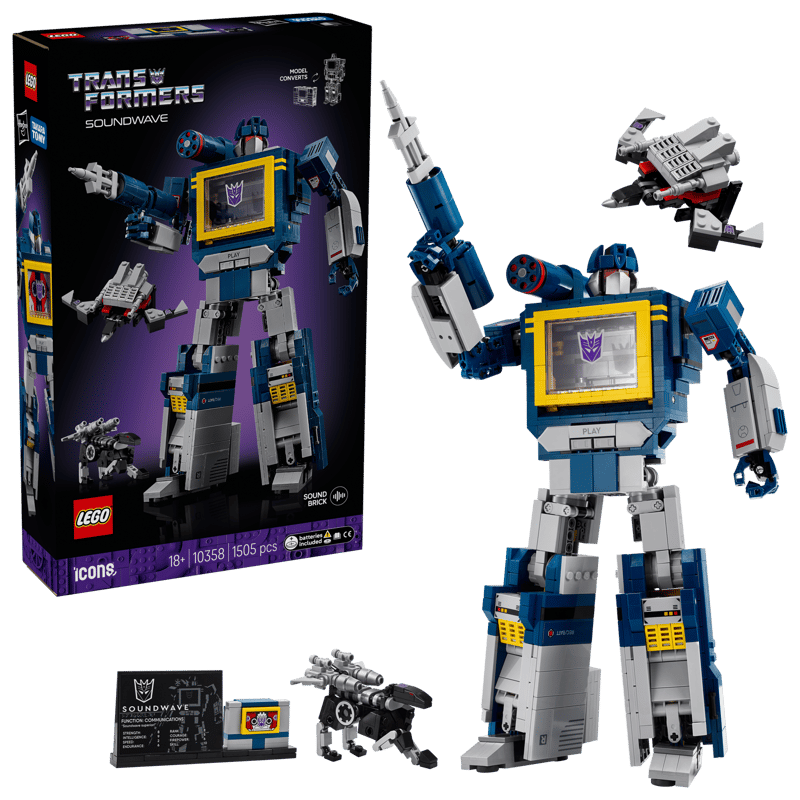 LEGO Transformers: Soundwave