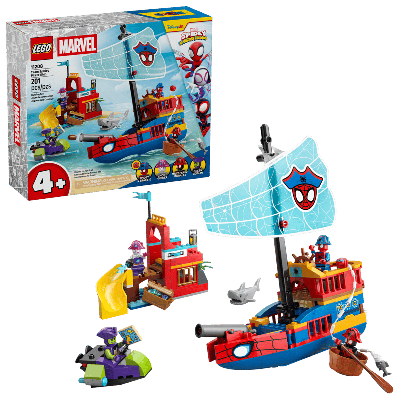 LEGO Marvel Team Spidey Pirate Ship