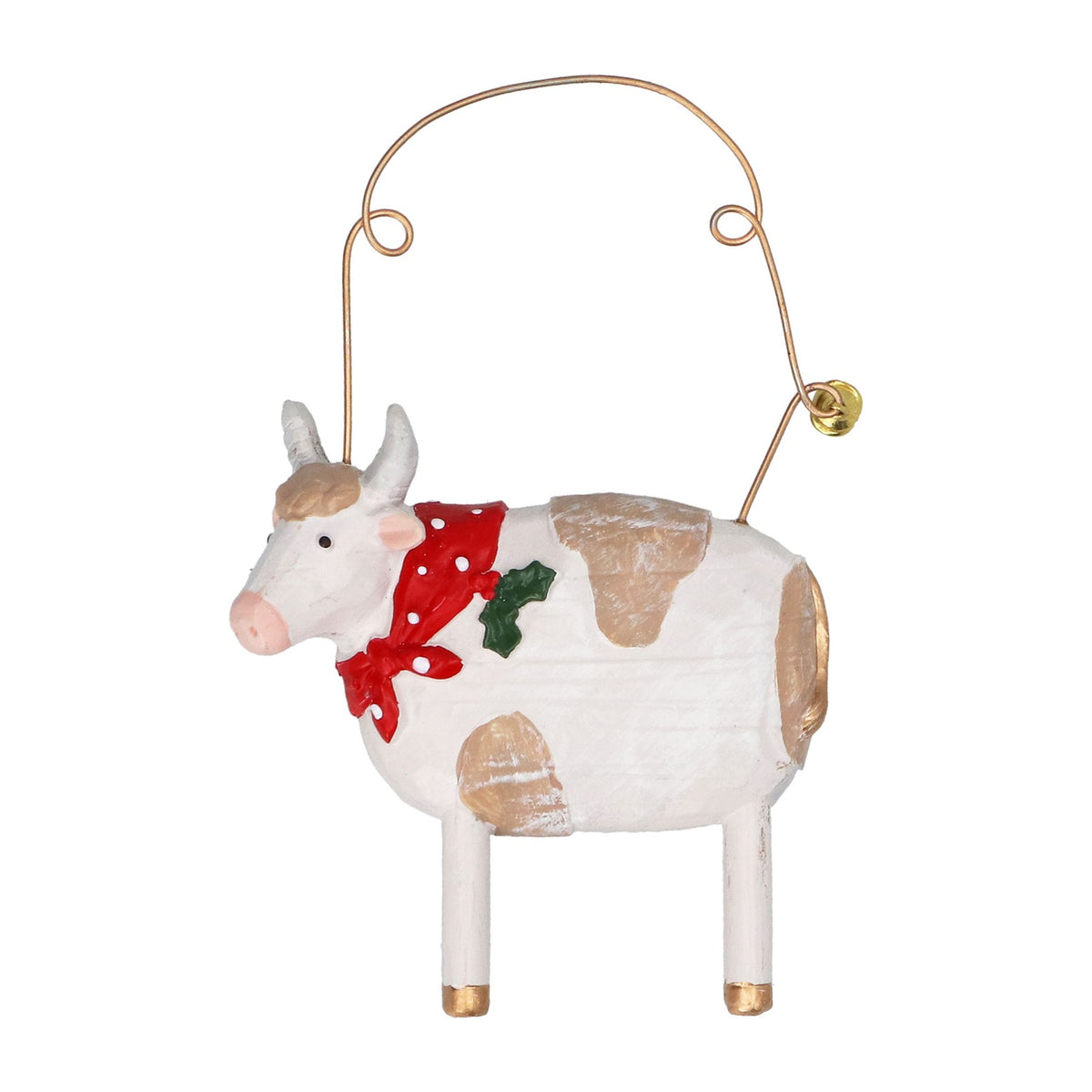 Resin Friesian Cow Decoration