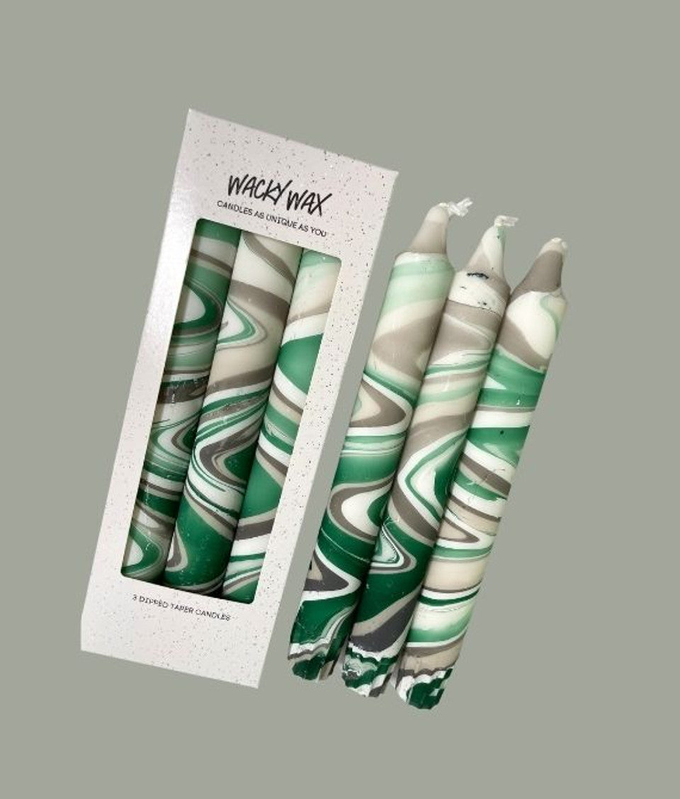 Wacky Wax Candle Set of 3