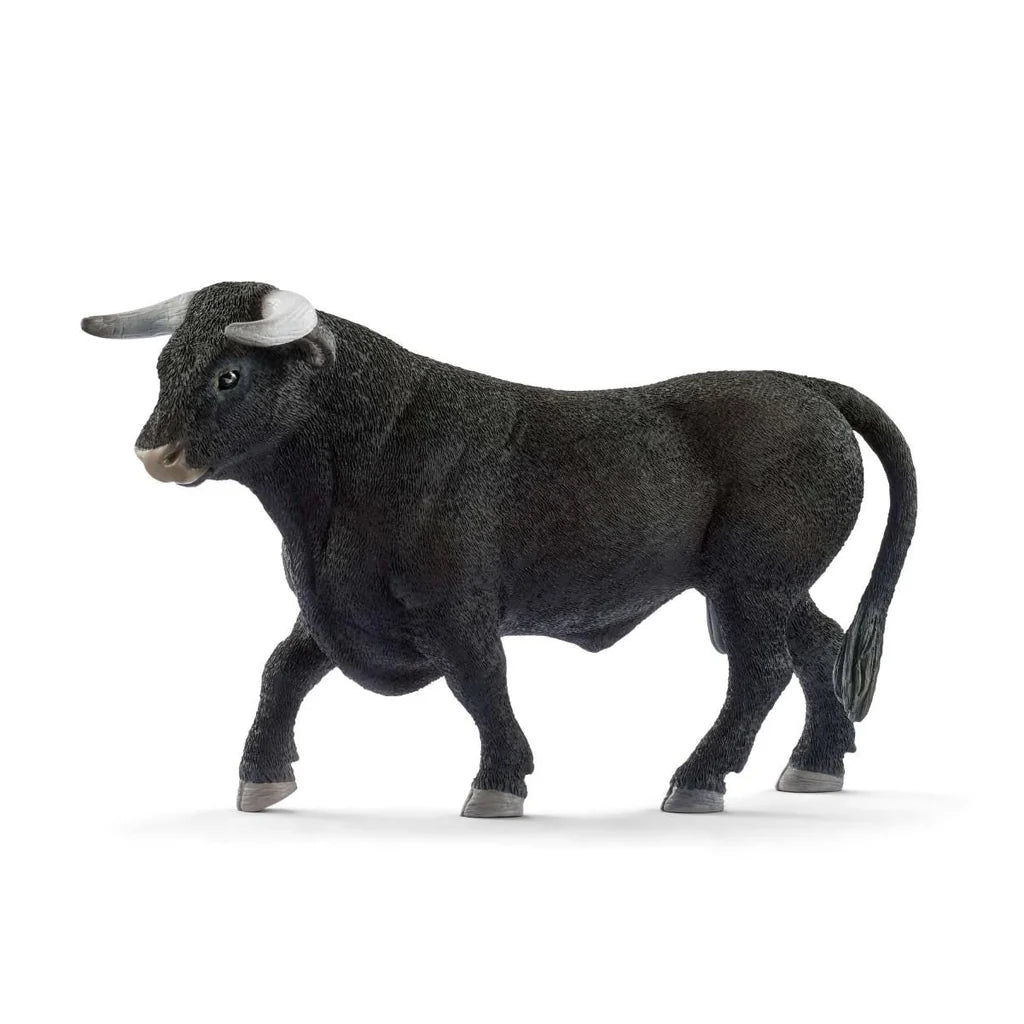 SCHLEICH Black Bull Figurine