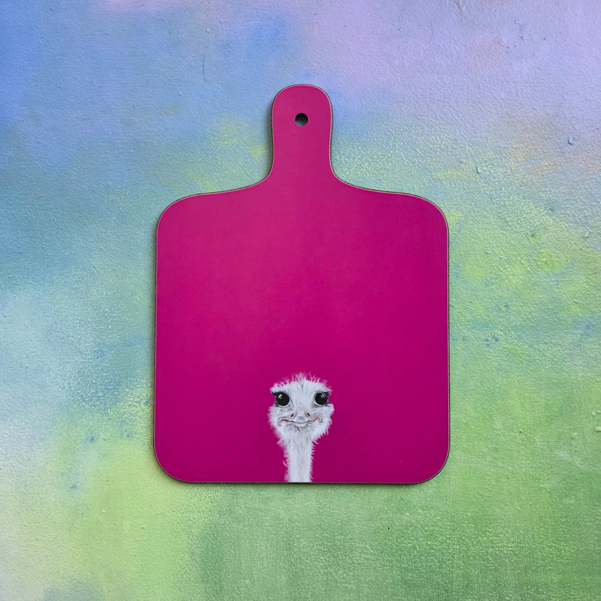 'Camilla the Ostrich' Mini Chopping Board