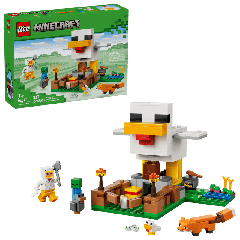 LEGO Minecraft Chicken Farm