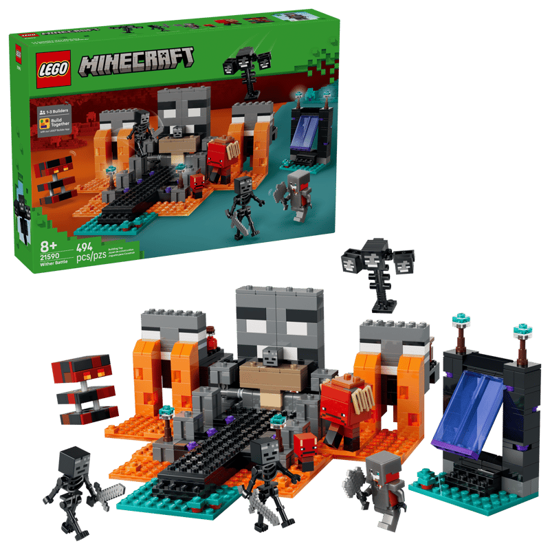 LEGO Minecraft Wither Battle