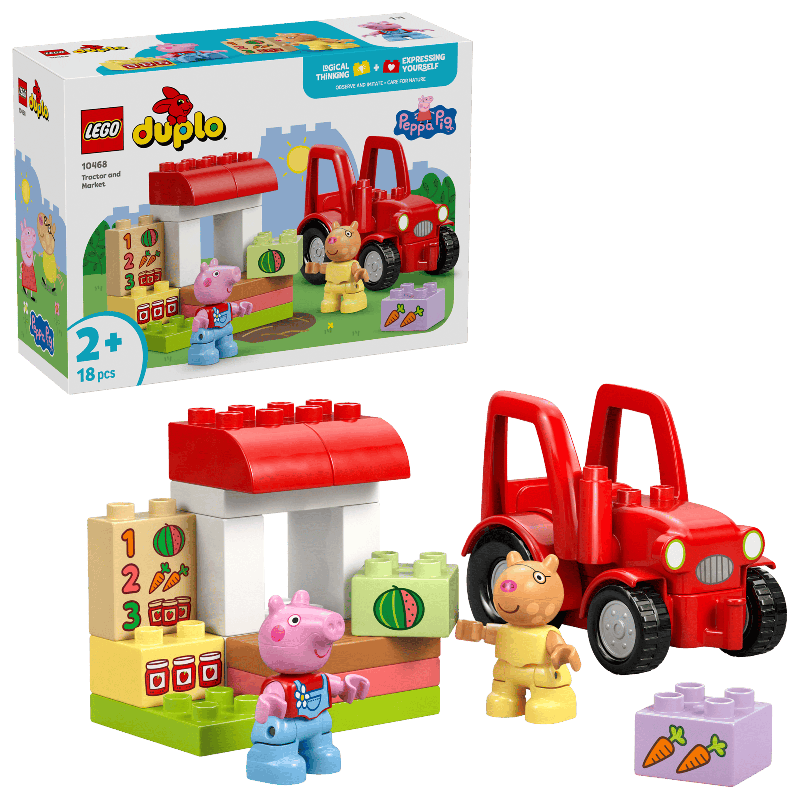 DUPLO Peppa Pig Tractor & Market *PREORDER*