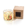 LED Gel Candle with Santa