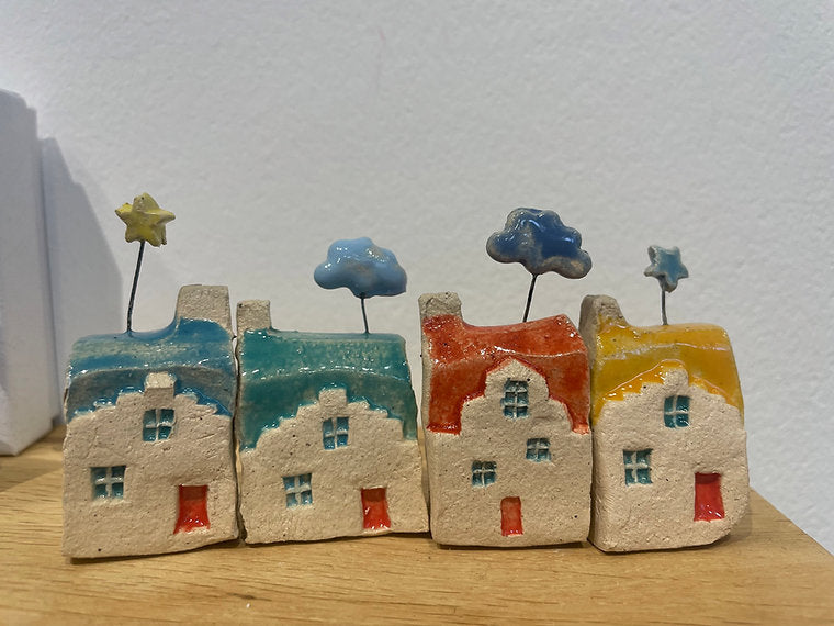 Handmade Tiny House Ornament