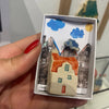 Handmade Tiny House Ornament