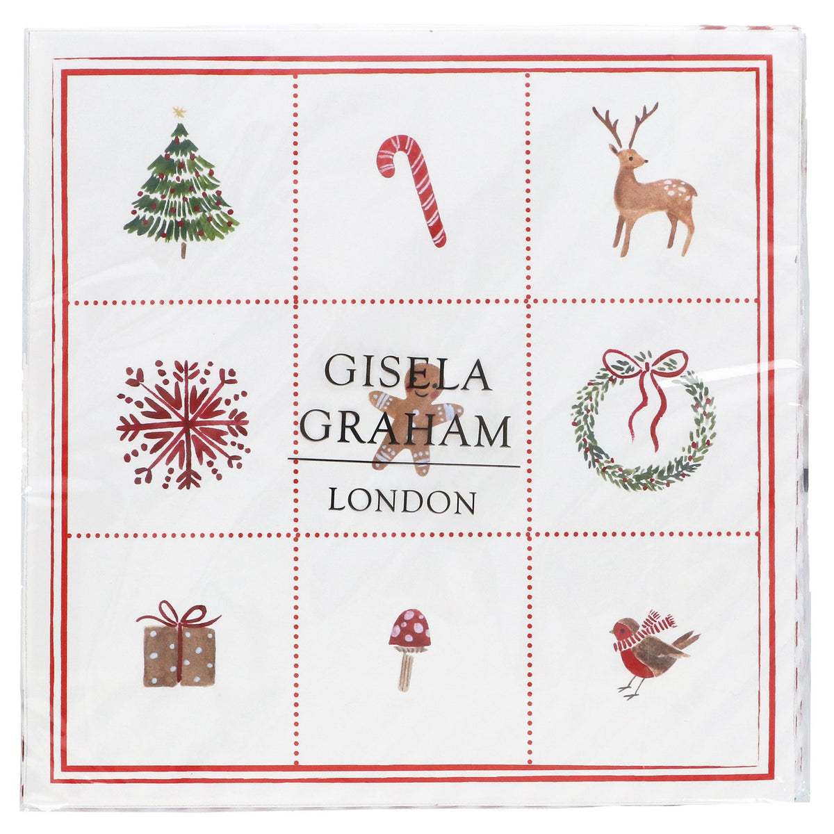 Nordic Icons Napkins Pack of 20