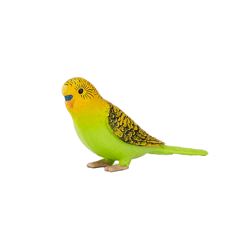 Mojo Green Budgerigar Figurine