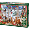 Cobble Hill 'Christmas Visitors' 1000pc Jigsaw