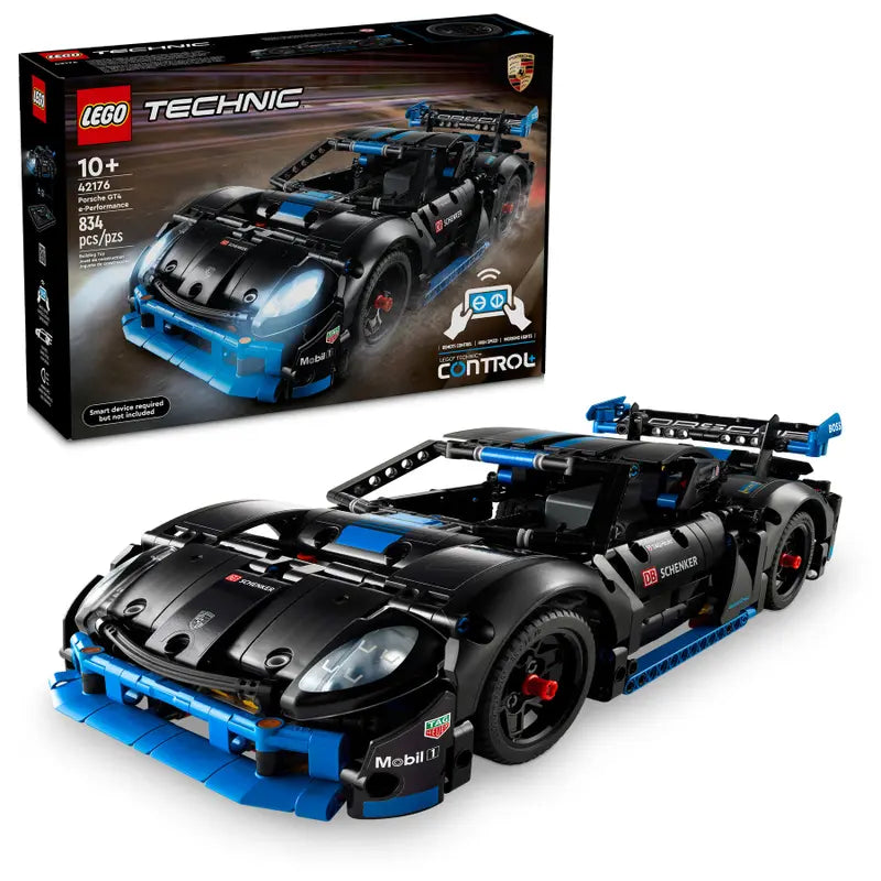 LEGO Porsche GT4 e-performance race car