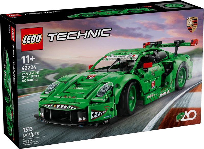 LEGO Technic Porsche 911 GT3 R REXY AO Racing Car