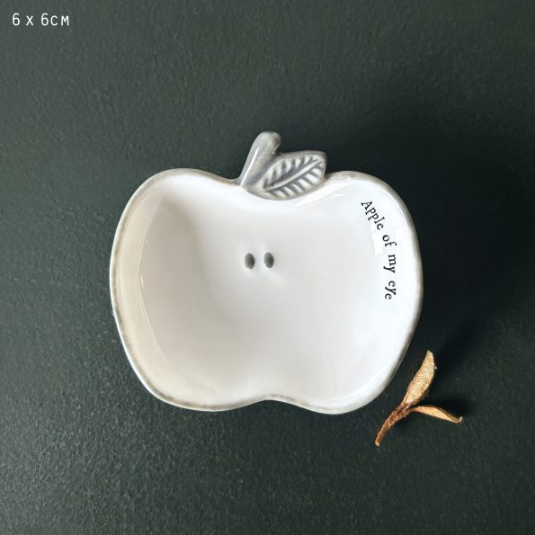 Apple Shaped Trinket Dish