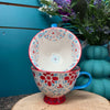Painted Footed Mug