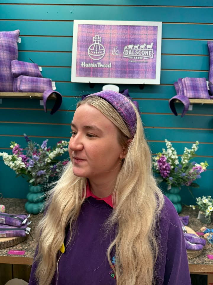 Dalscone Harris Tweed Headband