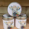 Strawberries & Cream Sparkle Candle