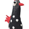 Funky Chicken Black Felted Wool Ornament