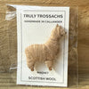 Truly Trossachs Woolly Alpaca Magnet