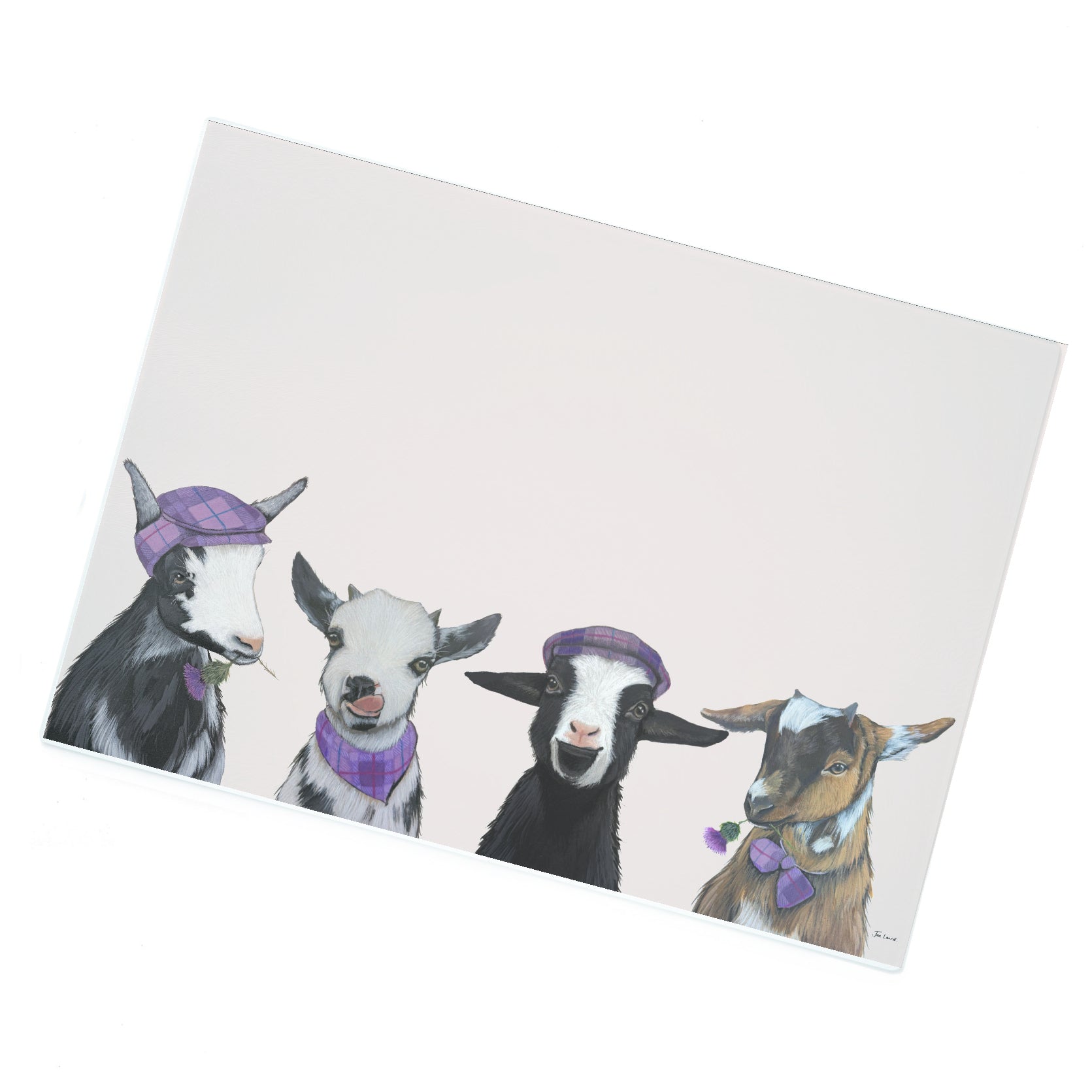 The 4R's Glass Chopping Board