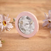 Ditsy Floral Fabric Round Mirror
