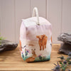 Highland Cow with Thistle Door Stop