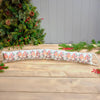 Festive Robin Repeat Pattern Draught Excluder