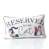 Furry and Festive Reserved for Cat Cushion