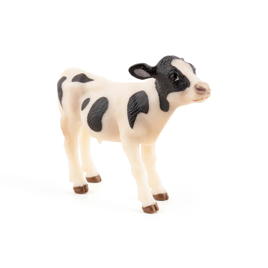 PAPO Black and White Calf Figurine