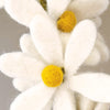 Felt Branch - White Daises