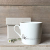 'Coffee and friends the perfect blend' Wobbly Mug
