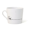 'Coffee and friends the perfect blend' Wobbly Mug