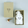 "Ewe mean the world to me" Porcelain Sheep