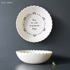 'These are a few of my favourite things' Scalloped Bowl