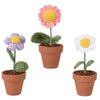 Knitted Flower with Pot