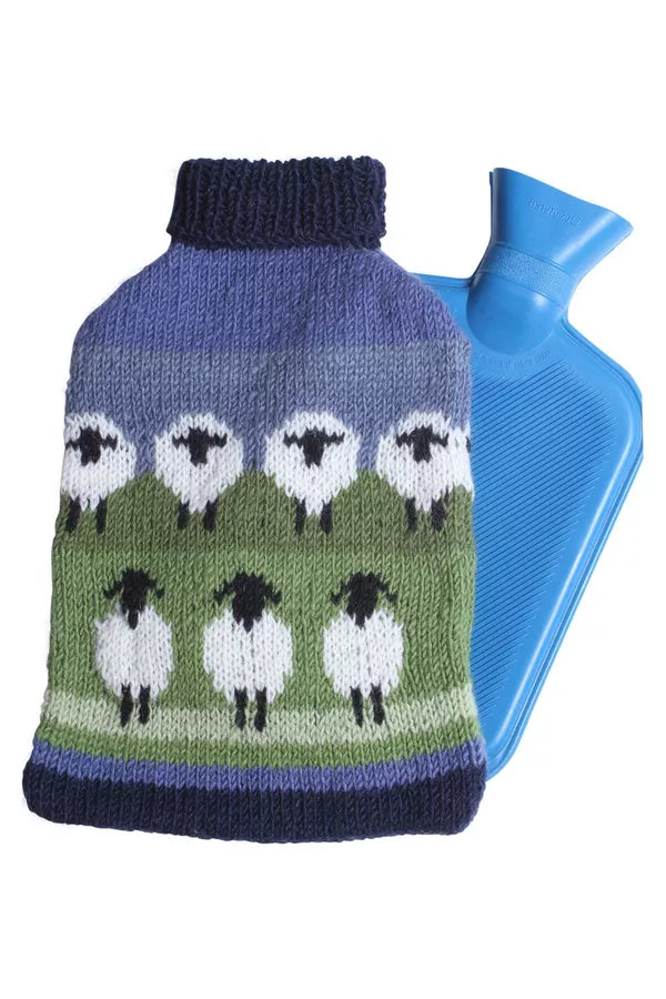 Flock of Sheep Hot Water Bottle