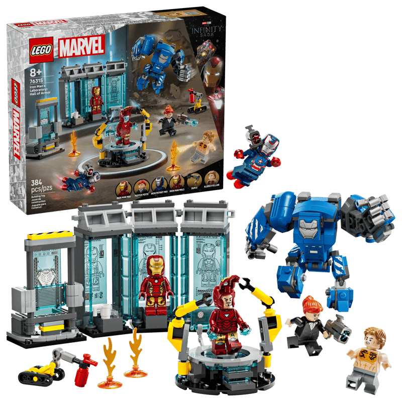 LEGO Marvel Iron Man's Laboratory: Hall of Armor