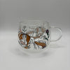 Belly Button Designs Highland Cow Glass Mug