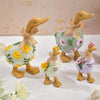 Floral Duck Ornament