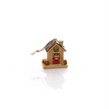 House with Highland Cow Resin Ornament