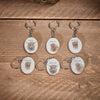 Dougal Highland Cow Marble Keyring