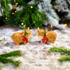 Christmas Highland Cow Salt & Pepper Shakers