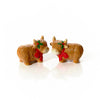 Christmas Highland Cow Salt & Pepper Shakers