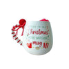 'This is my Christmas movie watching mug' Stoneware Mug with Socks