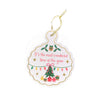 'It's the most wonderful time of the year' Ceramic Scalloped Trivet