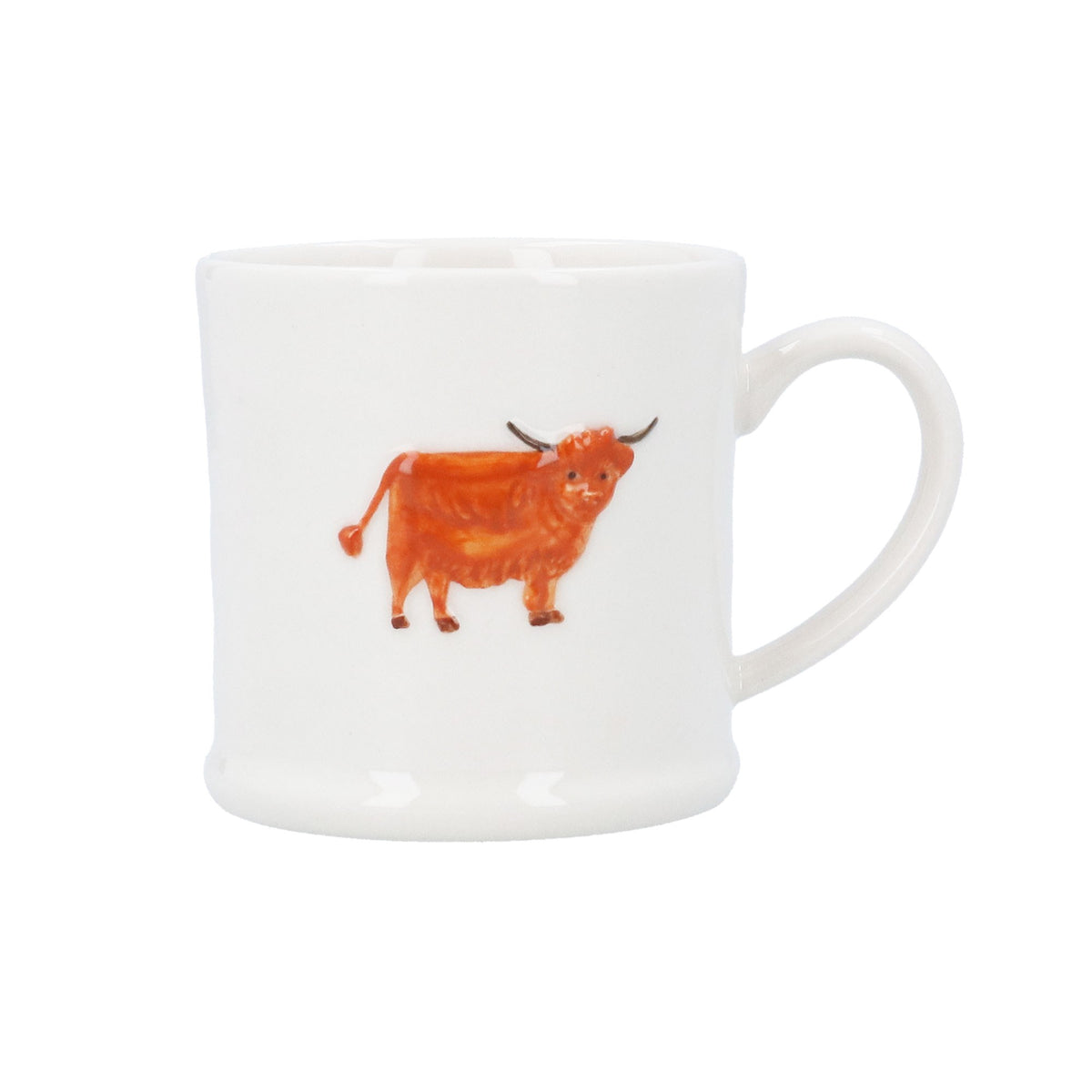 Stoneware Highland Cow Mini Mug