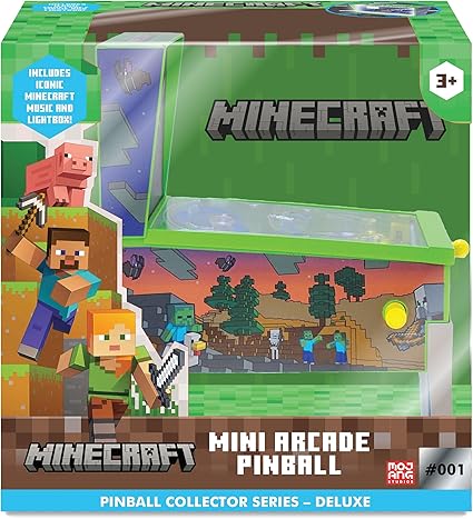 Minecraft Mini Arcade Pinball