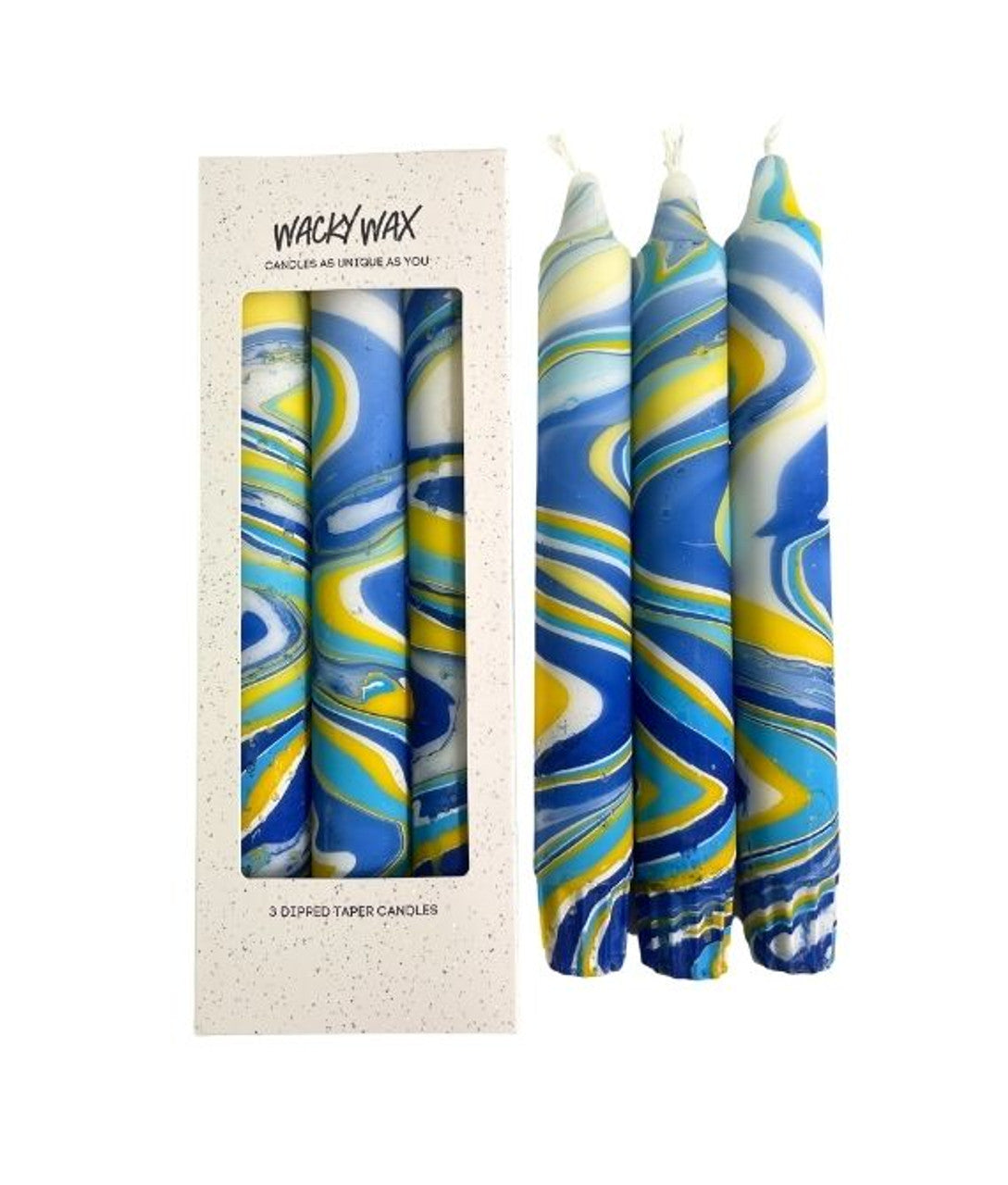 Wacky Wax Candle Set of 3