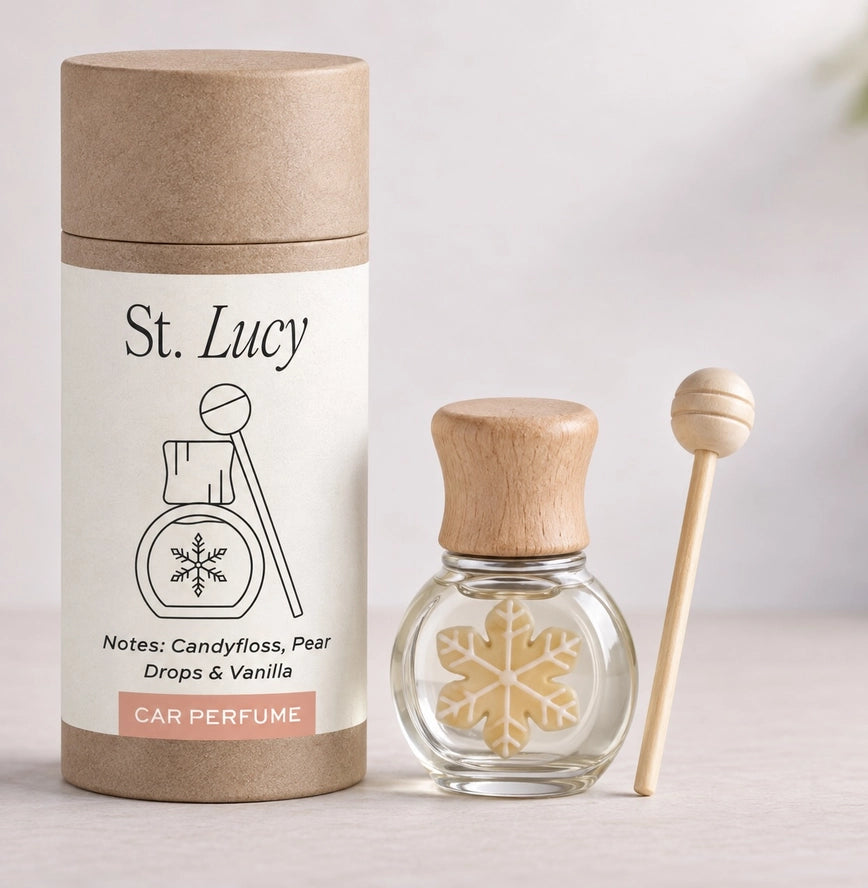 'St. Lucy' Snow Fairy' Inspired Car Diffuser